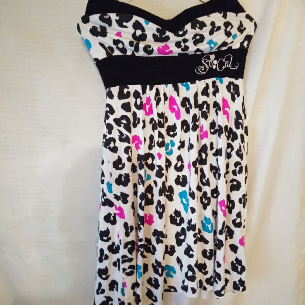 So-Cal strapless dress